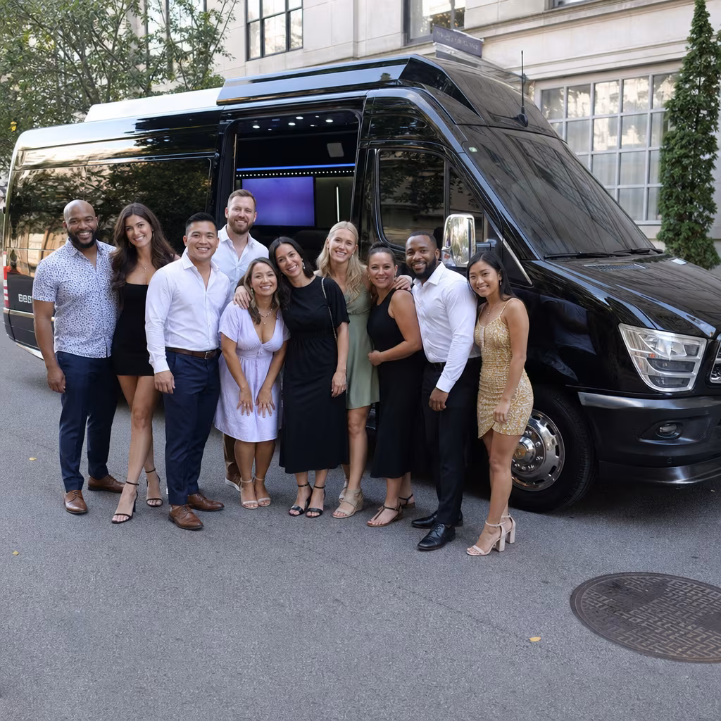 Birthday party bus