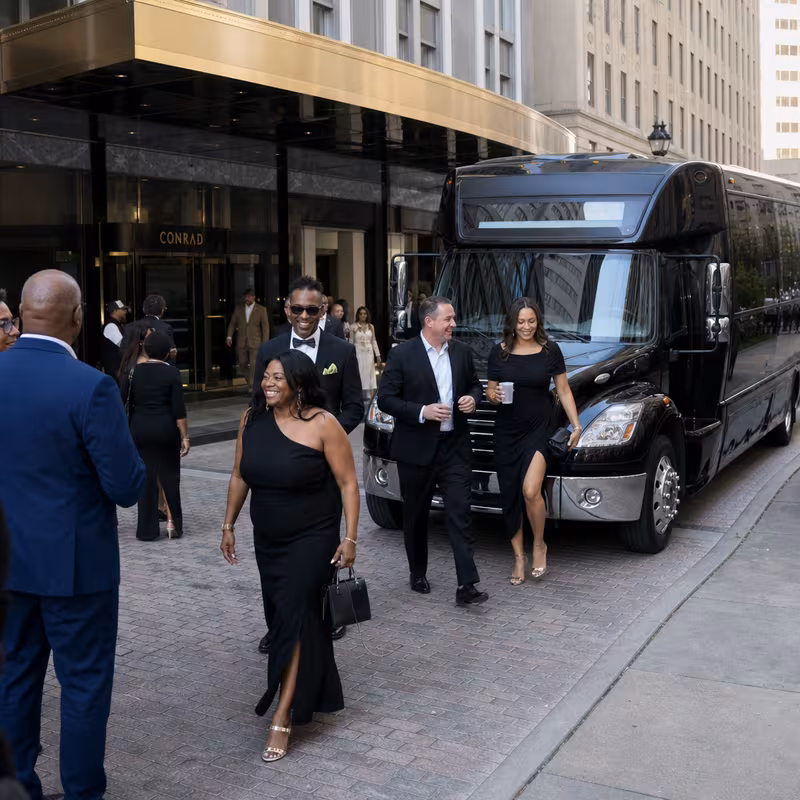 Private event transportation